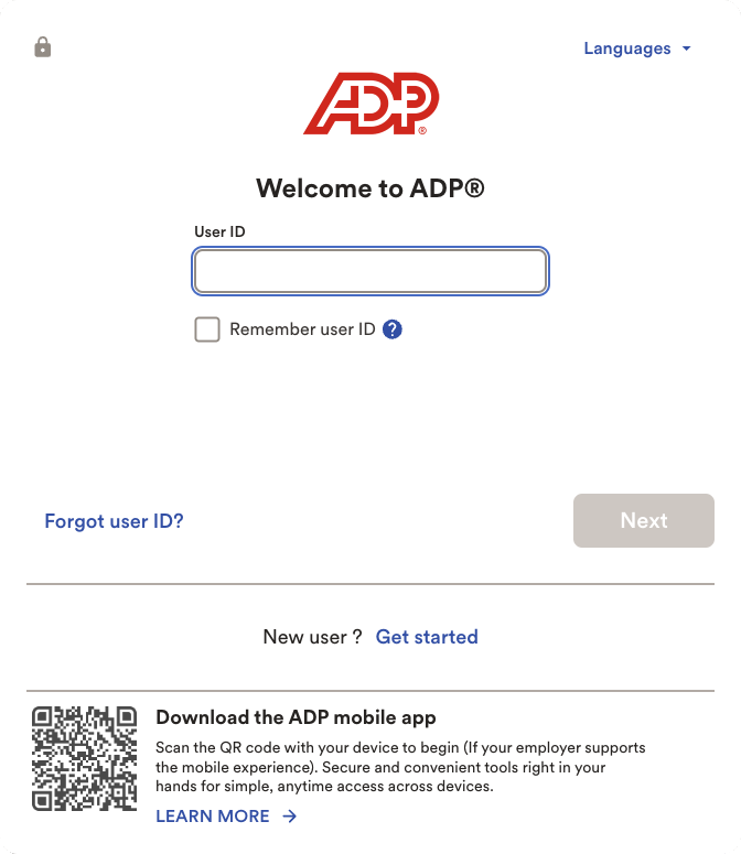 ADP Login